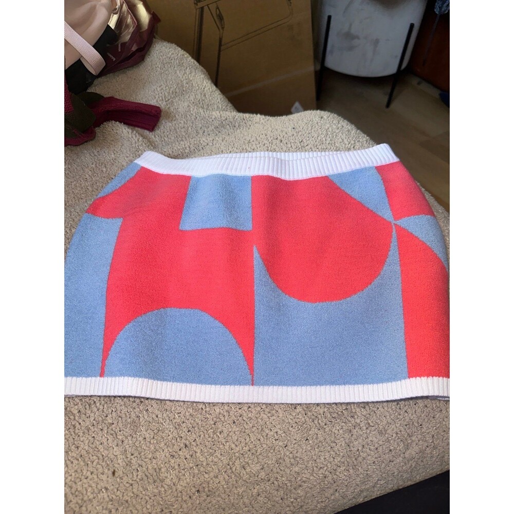 Ser. O. Ya Gretchen Block mini skirt